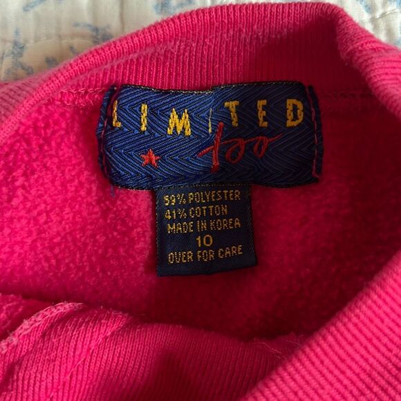 Vintage LimitedToo Kids Embroidered Ski Sweatshirt - Picture 6 of 9